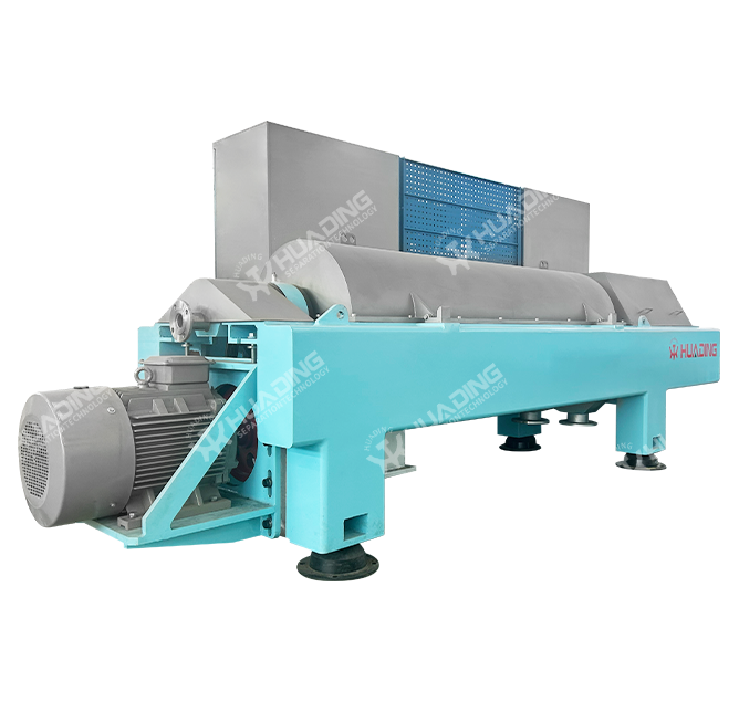 Centrifuga decantor pentru industria fermentatiei